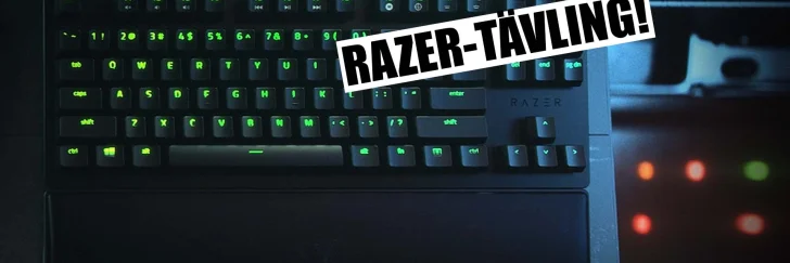 Uppfinn specialknapp och tävla om blixtsnabba tangentbord från Razer