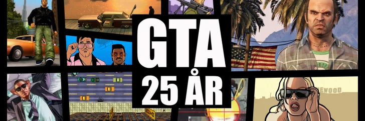 GTA 25 år - FZ om serien igår, idag, imorgon