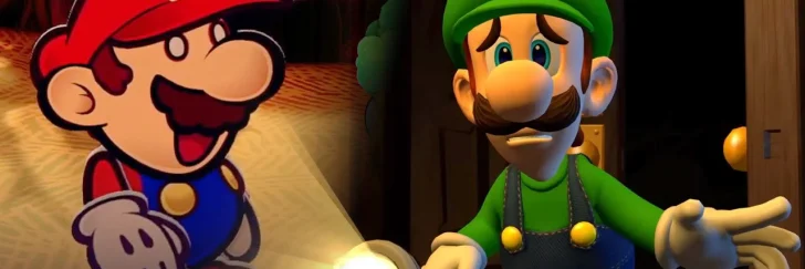 Nygamla Paper Mario och Luigi's Mansion släpps i maj och juni