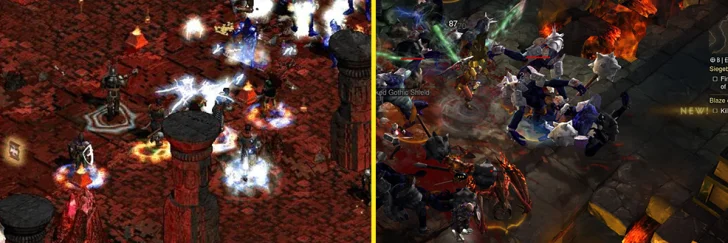 Diablo 2 vs Diablo 3 borde vara en enkel match