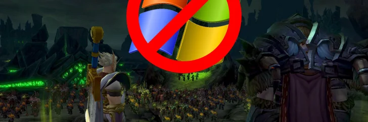 World of Warcraft-sagan över för äldre operativsystem