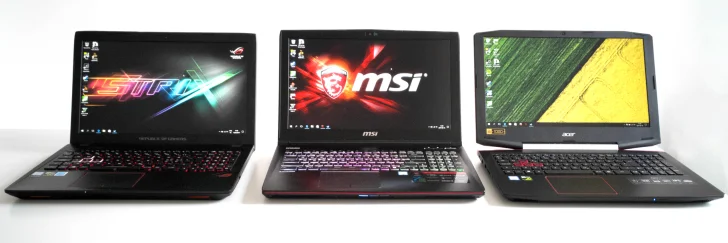 Gaming-laptops för under 15 000 kr