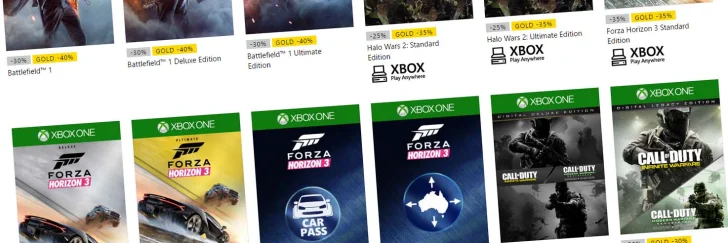Vårrea på Xbox One-spel (många kan du också lira på Windows)