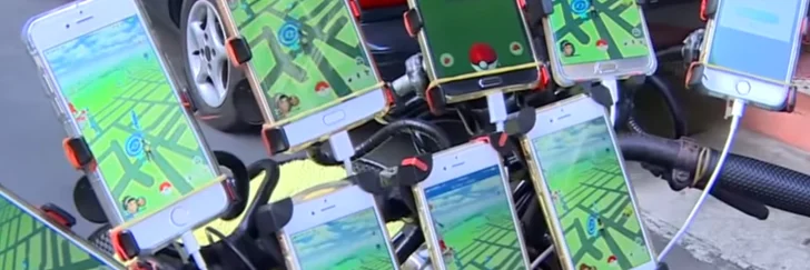 70-årig taiwanes har skruvat upp sitt Pokemon Go-spelande till 11 - bokstavligen