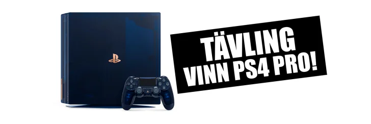 Tävling – Vinn exklusiv PS4 Pro 500 Million Edition!