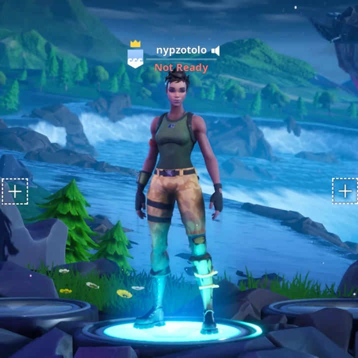 Fortnite I Stretched Darfor Spelar Manga Med Udda Upplosningar