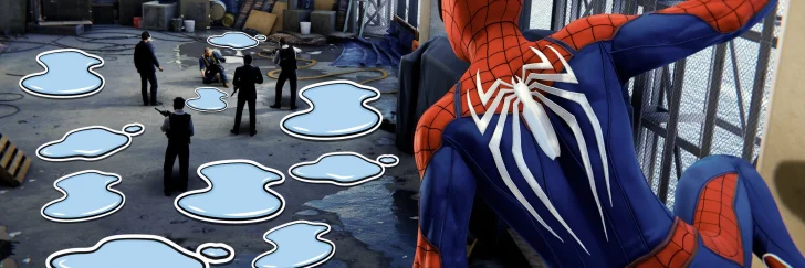 Ny uppdatering i Spider-Man låter dig lägga till pölar