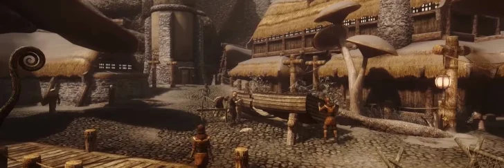 Mer från spännande modden Beyond Skyrim: Morrowind