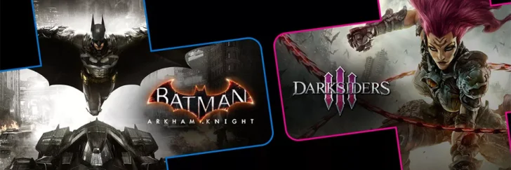Batman: Arkham Knight och Darksiders III är septembers PS Plus-titlar