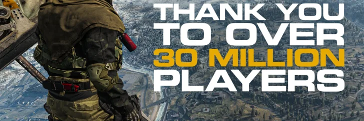 30 miljoner spelare har lirat Call of Duty: Warzone