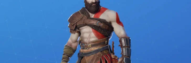 Spela som Kratos i Fortnite