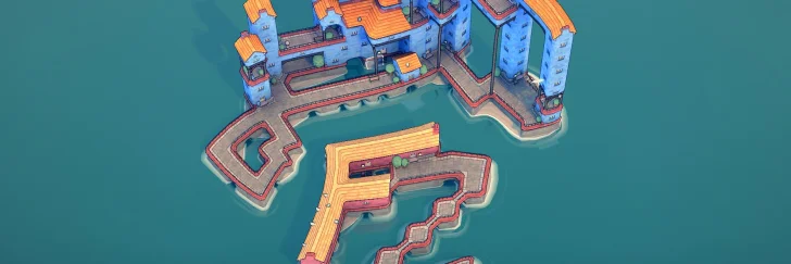 Svenska stadsbyggarspelet Townscaper kan nu testas gratis i webbläsaren
