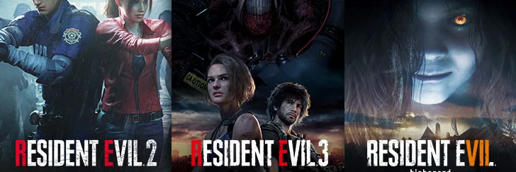 Resident Evil 2, 3 och 7 ska få next gen-versioner i år