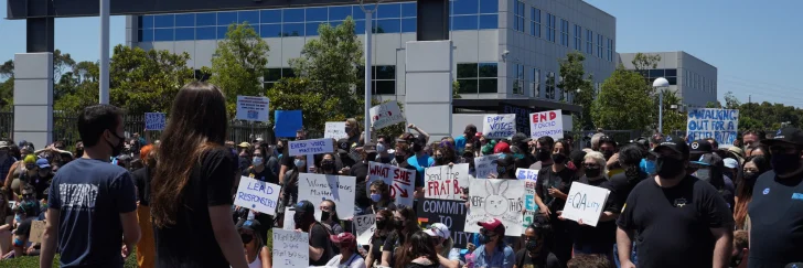 Activision Blizzards anställda protesterar efter företagets slopande av vaccinationsbevis
