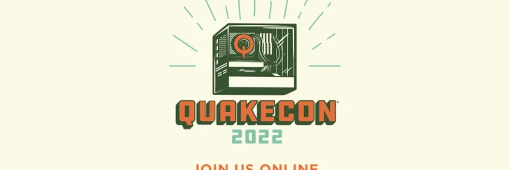 Quakecon 2022 avtäckt - blir heldigitalt igen