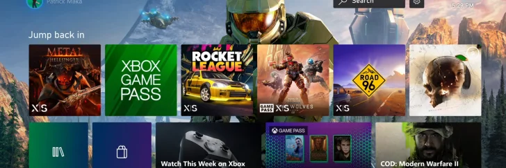 Videotur av Xbox nya dashboard
