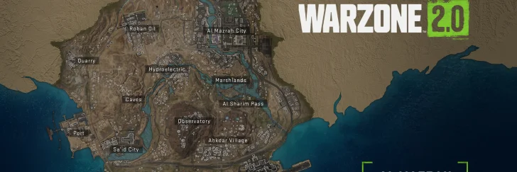 Warzone 2.0 släpps i november – här är nya kartan