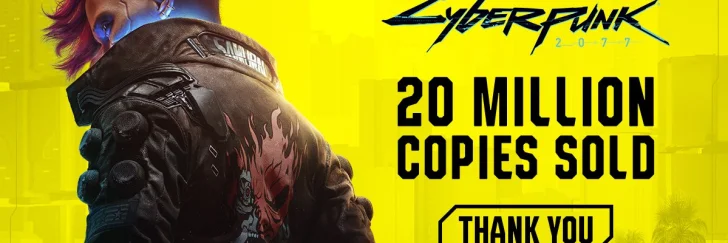 Nu har Cyberpunk 2077 sålts i över 20 miljoner exemplar