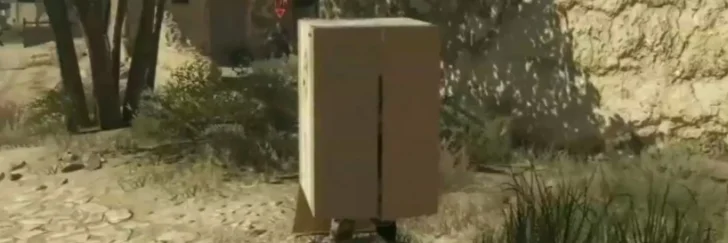 Soldat undvek att bli upptäckt av DARPA-robot genom att gömma sig i en kartong