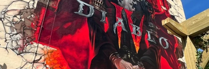 Säg hej till Lilith - Gigantiska Diablo-målningen pryder en husvägg i Stockholm