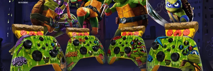 Xbox har skapat en Turtles-kontroll som luktar pizza