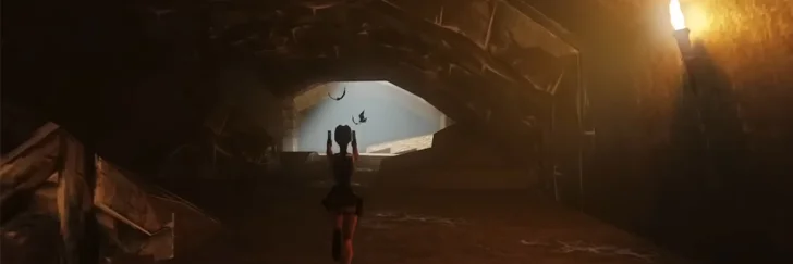 Första Tomb Raider ser (bokstavligen) strålande ut med RTX Remix