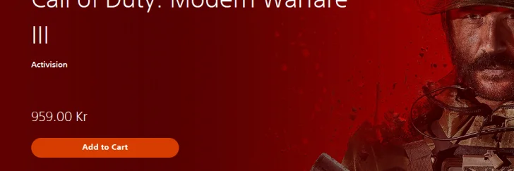 CoD: Modern Warfare 3 är 110 kr dyrare till konsol än andra AAA-spel