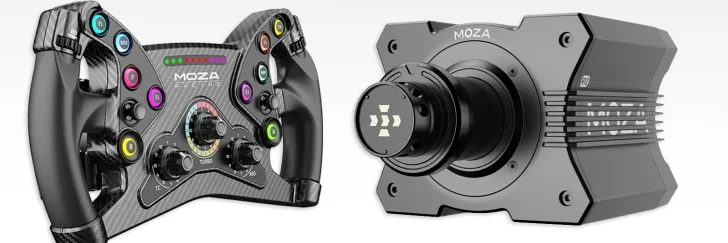 Moza R12 Wheel Base + KS Wheel