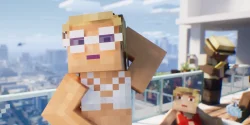 GTA VI-trailern (mästerligt!) återskapad i Minecraft