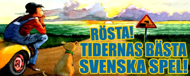 Rösta fram tidernas bästa svenska spel!