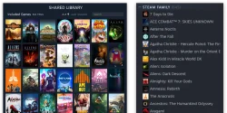 Steam Families låter dig dela spel med hela familjen