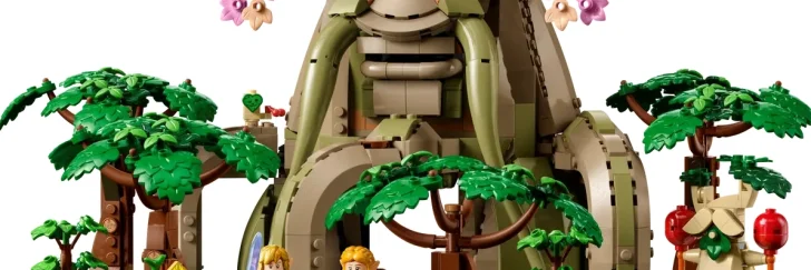 Lego avtäcker set med Dekuträdet från Zelda