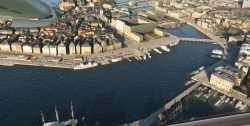 Microsoft Flight Simulator snyggar till Stockholm