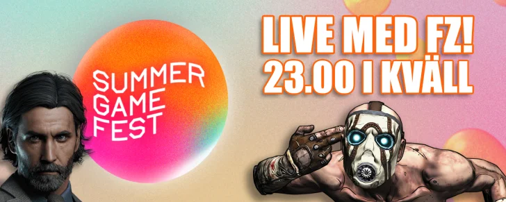 Se Summer Game Fest live med FZ – uppsnack 22.45