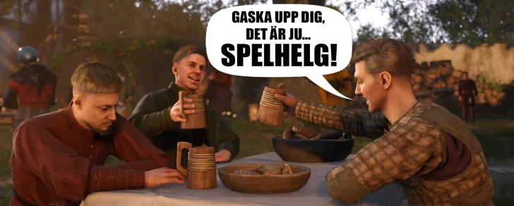 Dags för #spelhelg igen – berätta vad du ska spela!