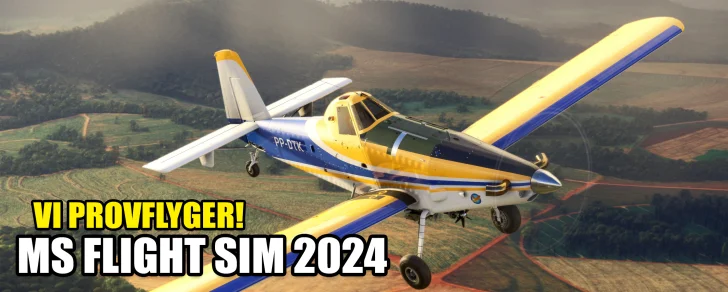 MS Flight Simulator 2024 är flygsimmen för alla