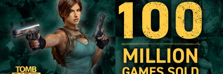 Tomb Raider-serien har nu officiellt sålt 100 miljoner spel