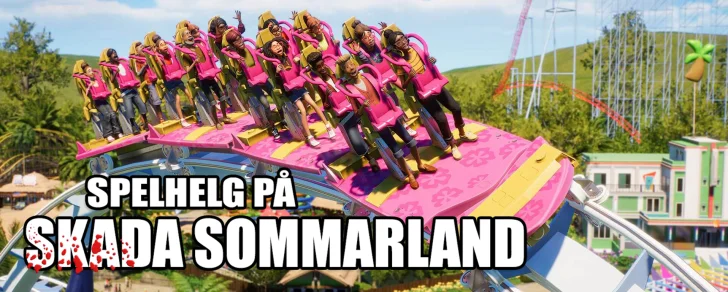 Vi bygger Skada Sommarland i helgen