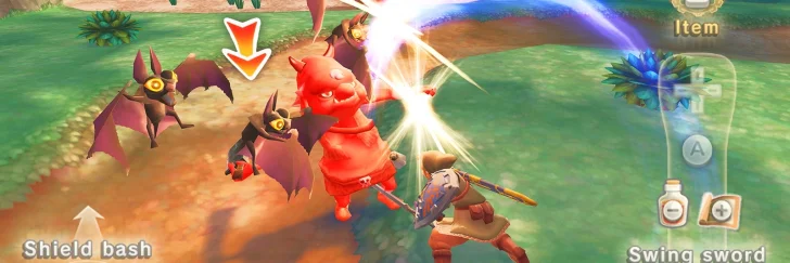 Zelda: Skyward Sword inget för vänsterhänta
