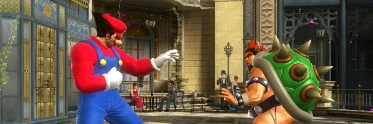 Wii U-versionen av Tekken Tag 2 levereras med svamp